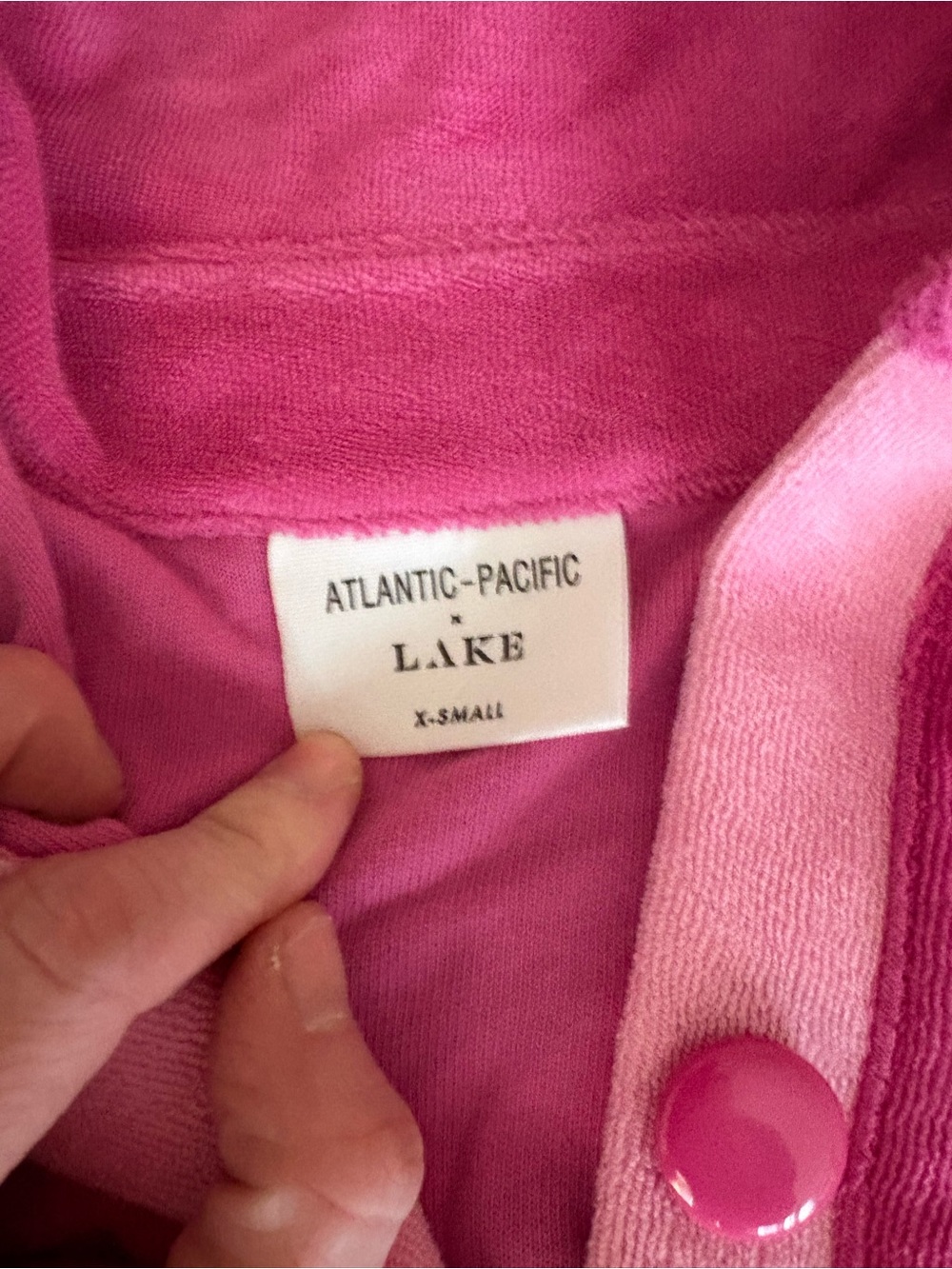 LAKE Pajamas x Atlantic Pacific Terry Cover Up - Picture 2 of 2